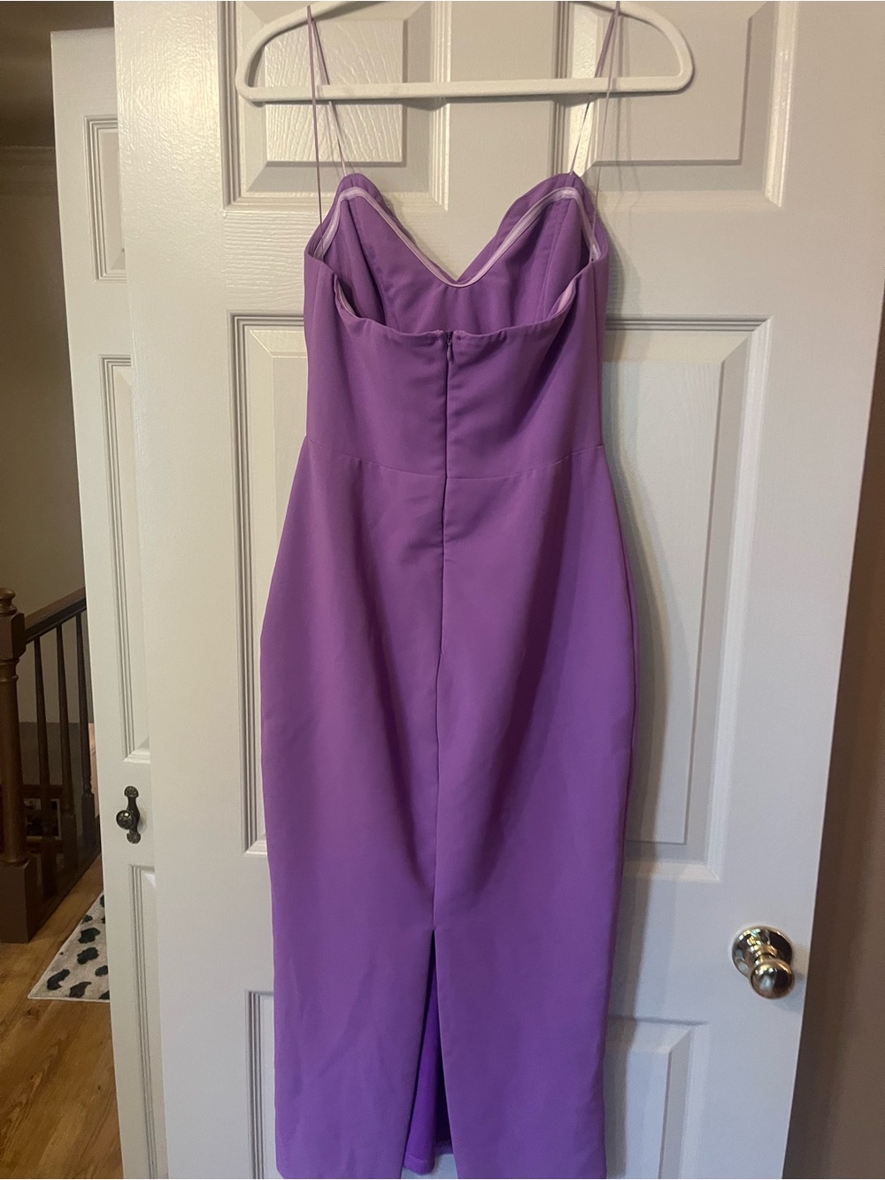 Lilac Midi Dress - Picture 4 of 4